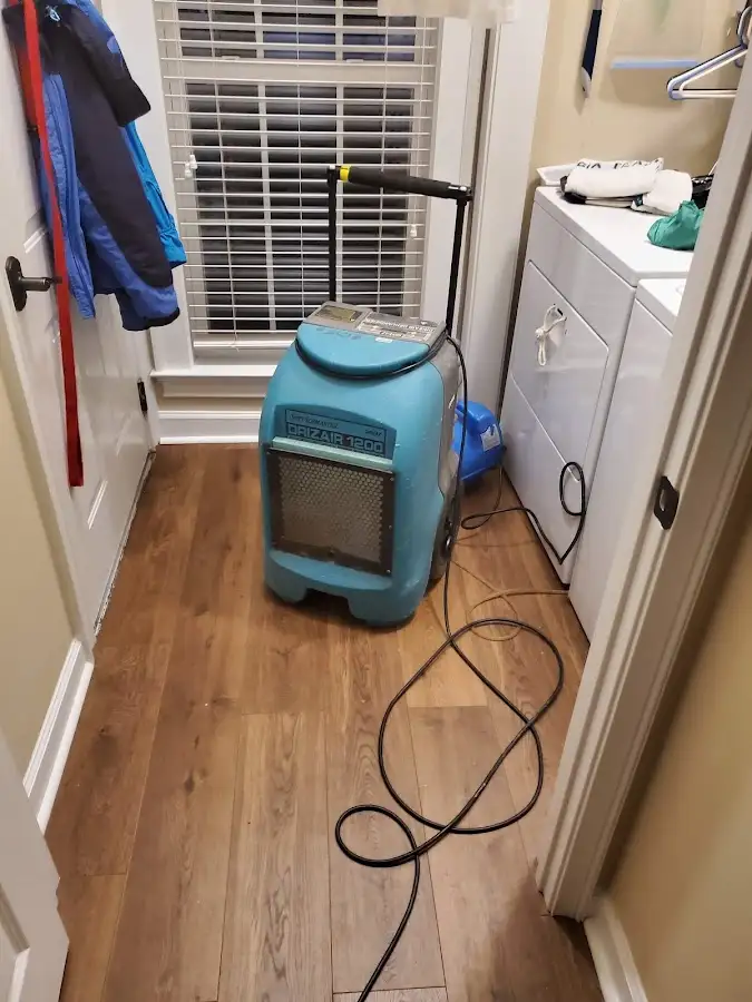 Commercial dehumidifier deployed for Crawl Space Restoration in Berkeley